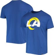 '47 Men's '47 Royal Los Angeles Rams Imprint Super Rival T-Shirt