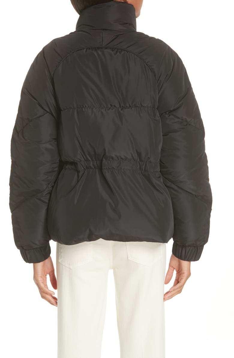 Ganni Tech Down Puffer Jacket, Alternate, color, 