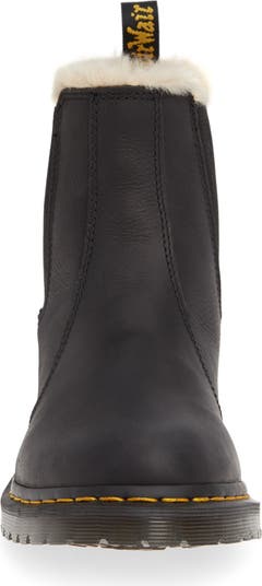 Dr. Martens 2976 Faux Shearling Chelsea Boot (Women) | Nordstrom