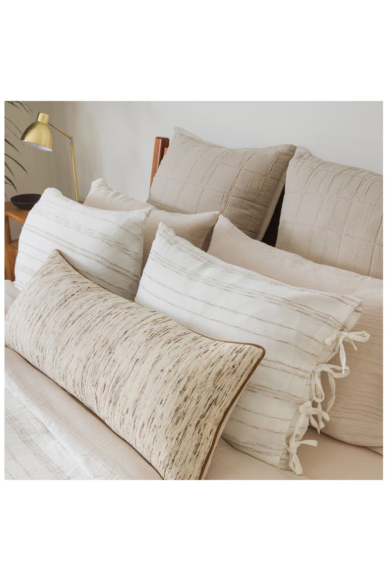 Silk Sands Lumbar Pillow, Alternate, color, SILK SANDS
