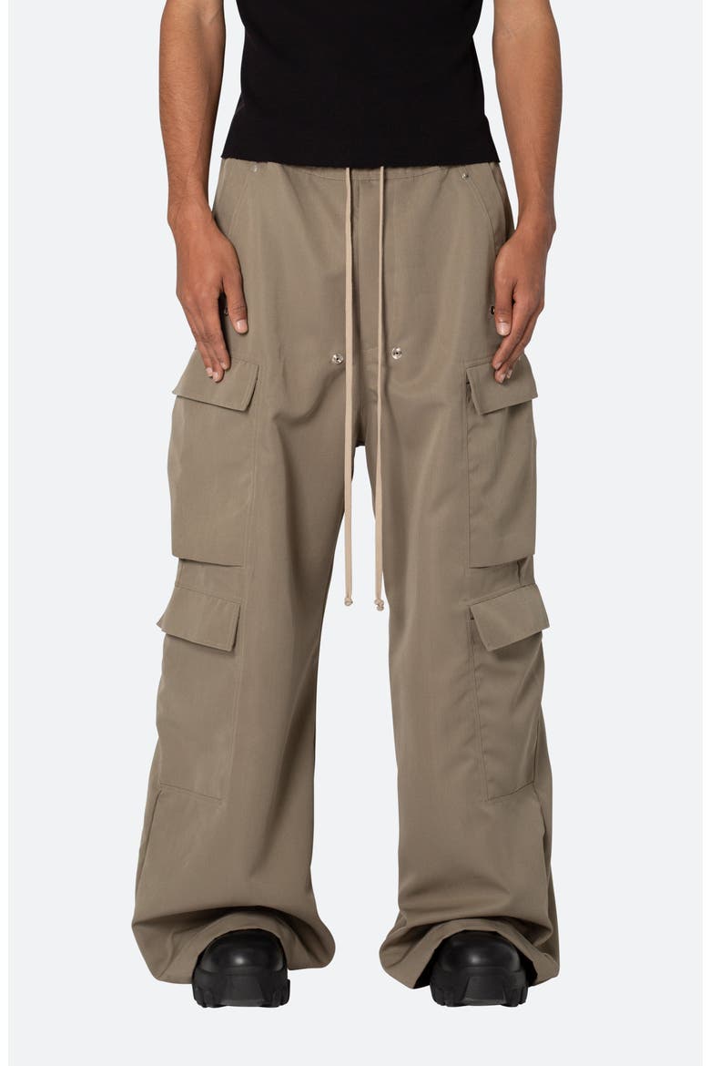 Rave Oversize Double Cargo Pocket Pants, Main, color, OLIVE