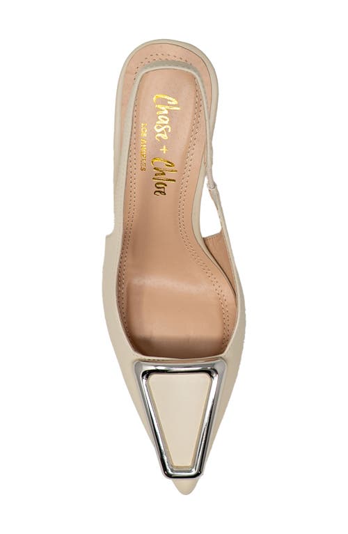 Chase & Chloe Chase And Chloe Amalia Slingback Pump