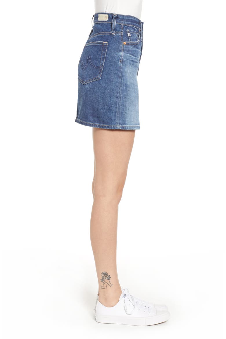Vera Denim Skirt, Alternate, color, 11 YEARS FORTIT