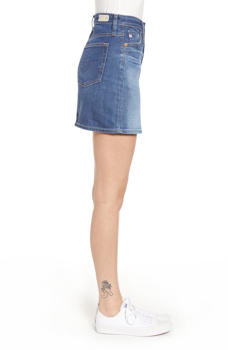 AG Vera Denim Skirt, Alternate, color,