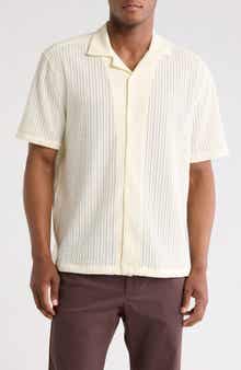 Civil Society Relaxed Fit Open Stitch Camp Shirt