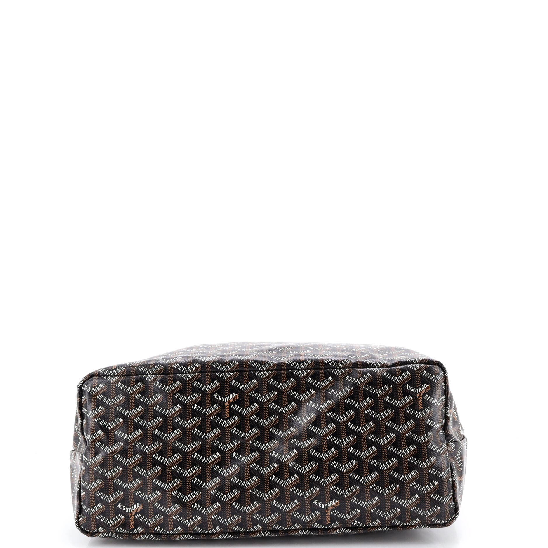 Pre-Owned Goyard Saint Louis Tote Coated Canvas PM, Alternate, color, Brown