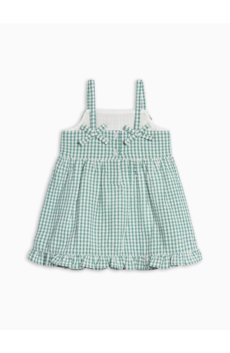 KENDI by Colored Organics Organic Juliette Seersucker Tank Dress, Alternate, color, Laguna Gingham