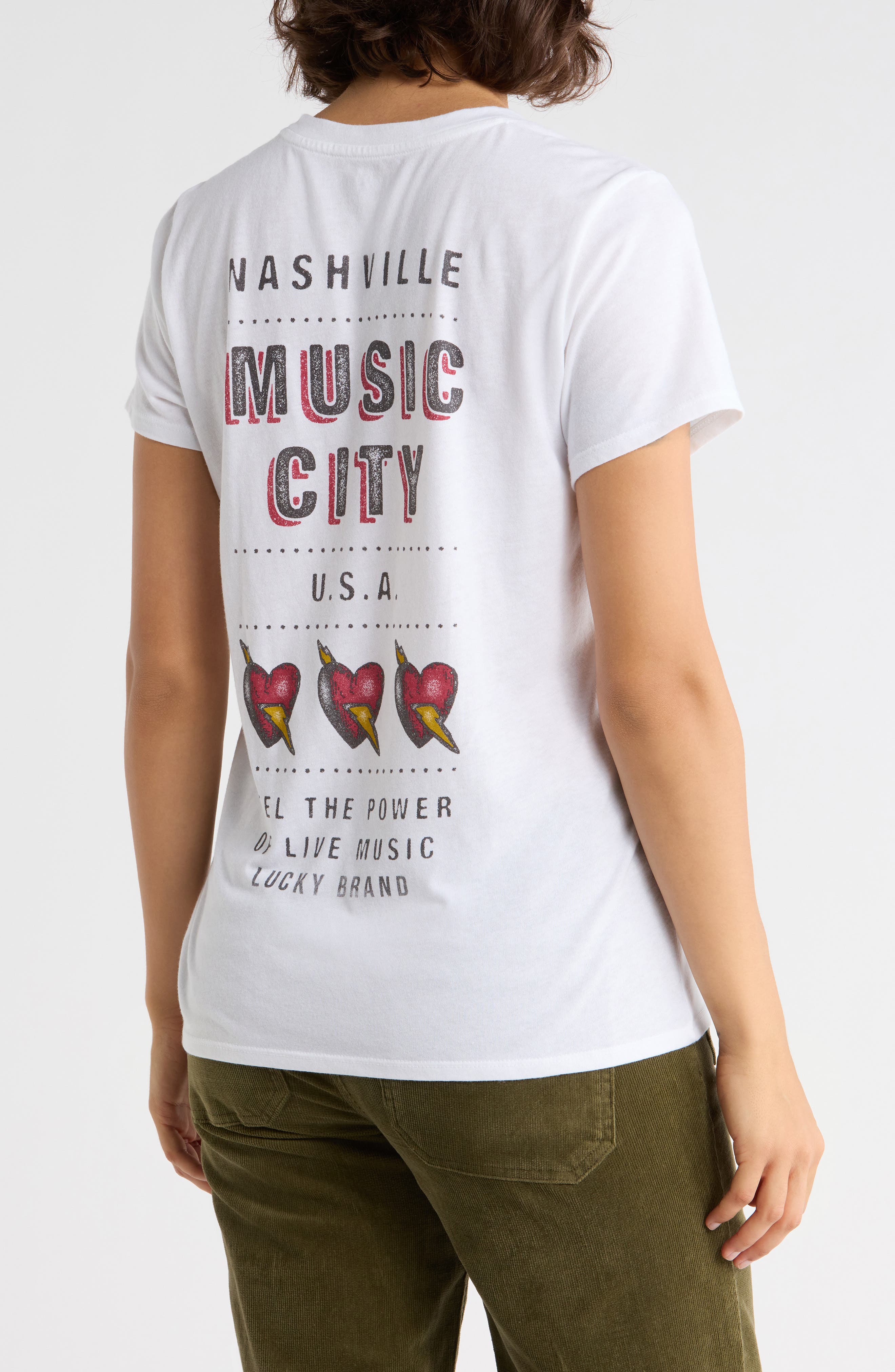Lucky Brand Good Music Graphic T-Shirt (Women) | Nordstromrack
