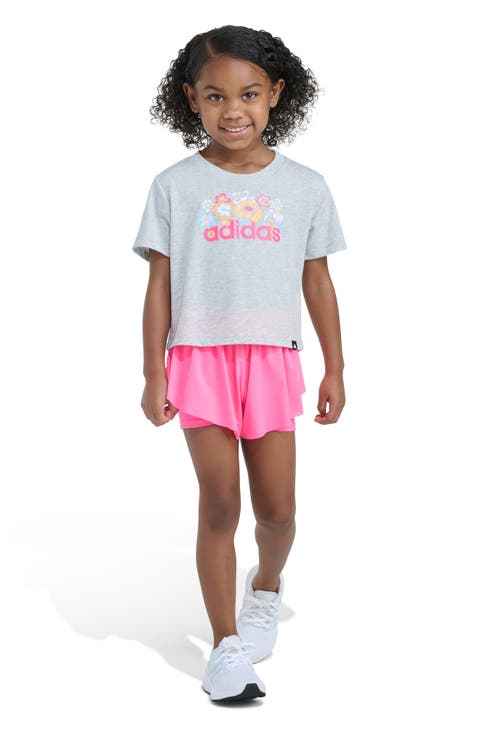 Kids' Graphic T-Shirt & Shorts Set (Toddler)