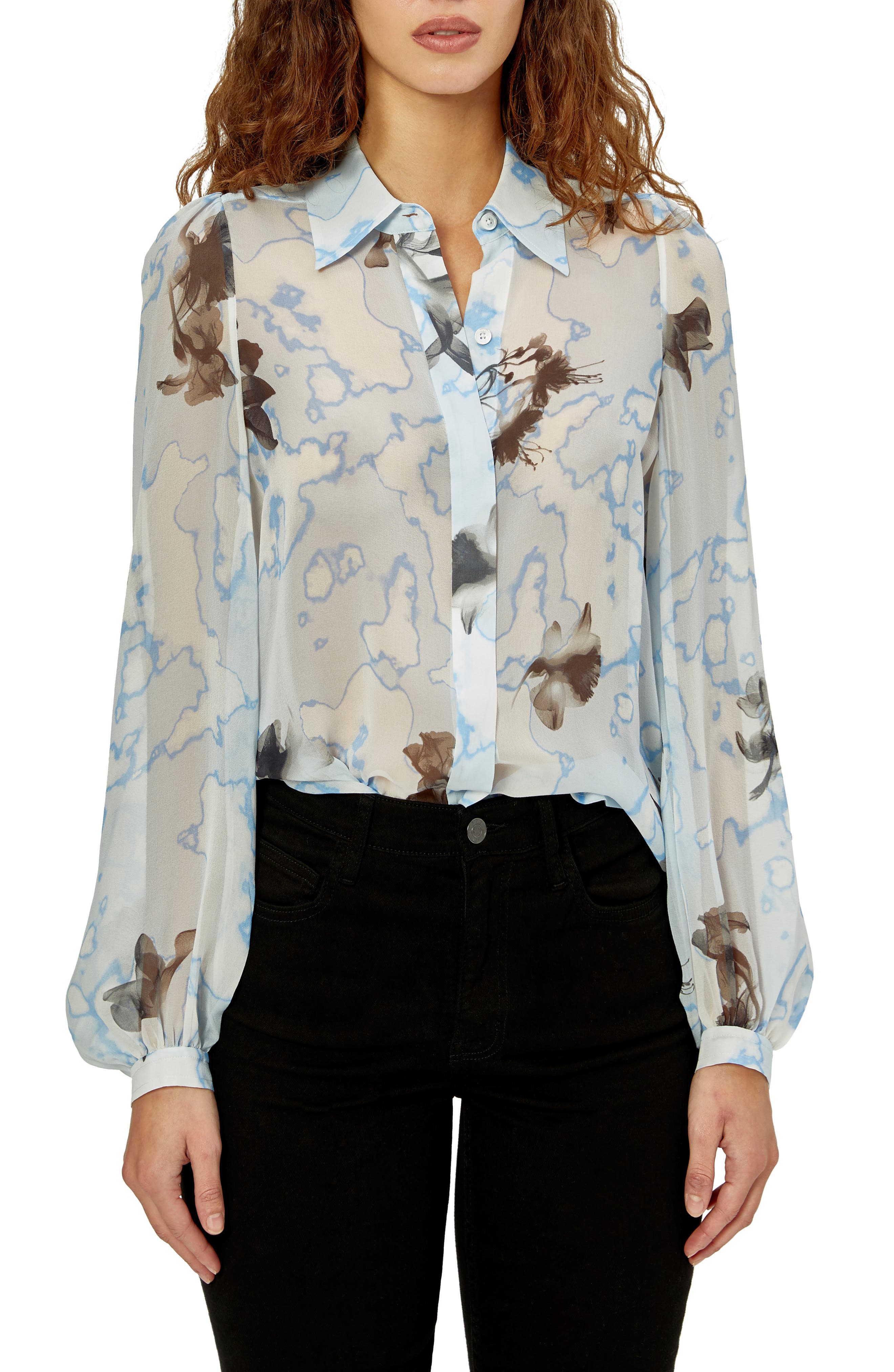 Equipment Linneta Silk Blouse (Women) | Nordstromrack