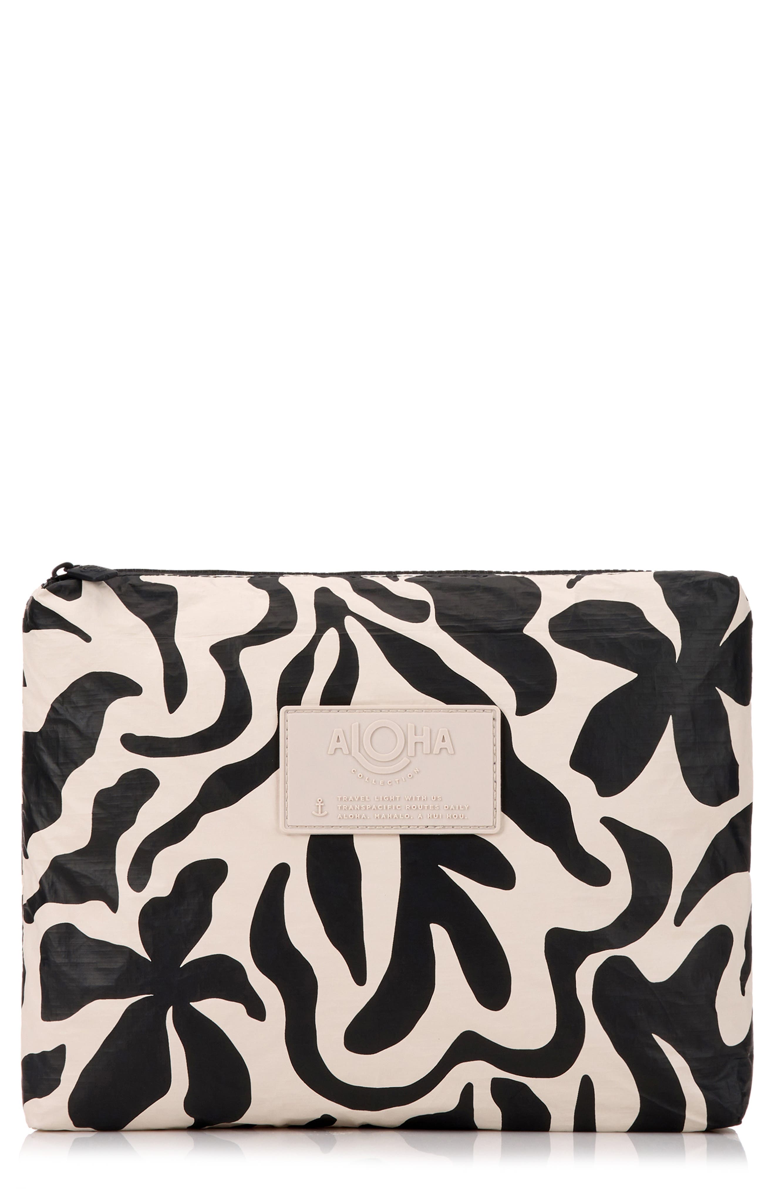 Aloha Collection Mid Float Water Resistant Zip Pouch