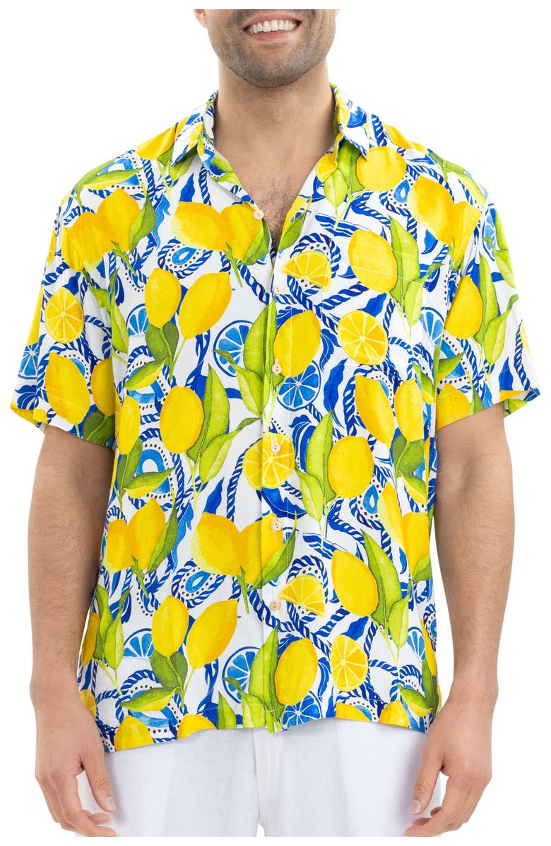 Kenny Flowers The Bossitano - Short Sleeve Shirt, Main, color, White