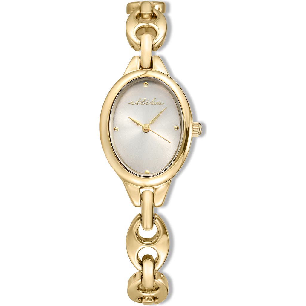 Ettika Oval Mariner Chain Watch In Gold