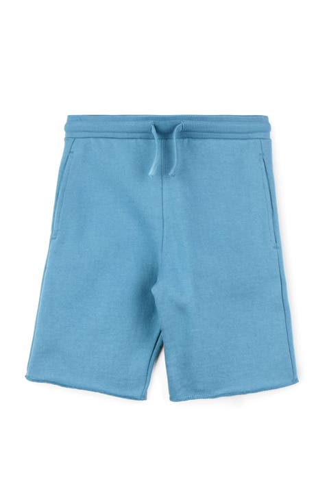 Organic Cotton Fleece Knee Shorts