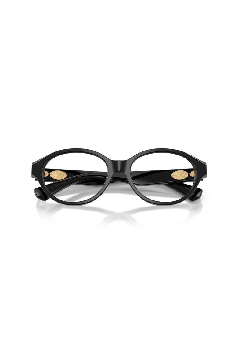 52mm Oval optical glasses, Alternate, color, Black