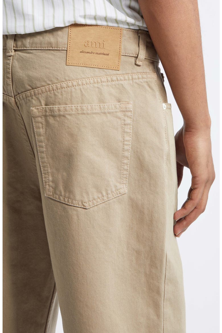 Large Fit Wide Leg Jeans, Alternate, color, BEIGE TAUPE
