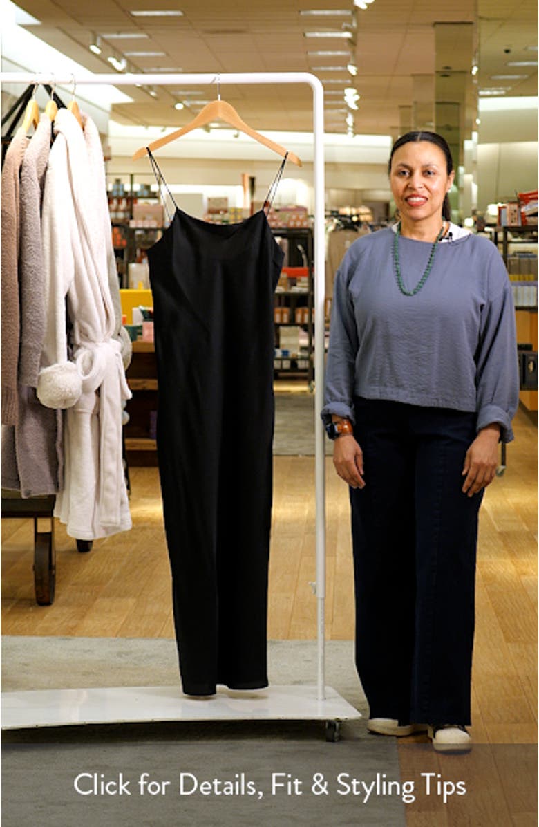 Satin Midi Nightgown, sales video thumbnail