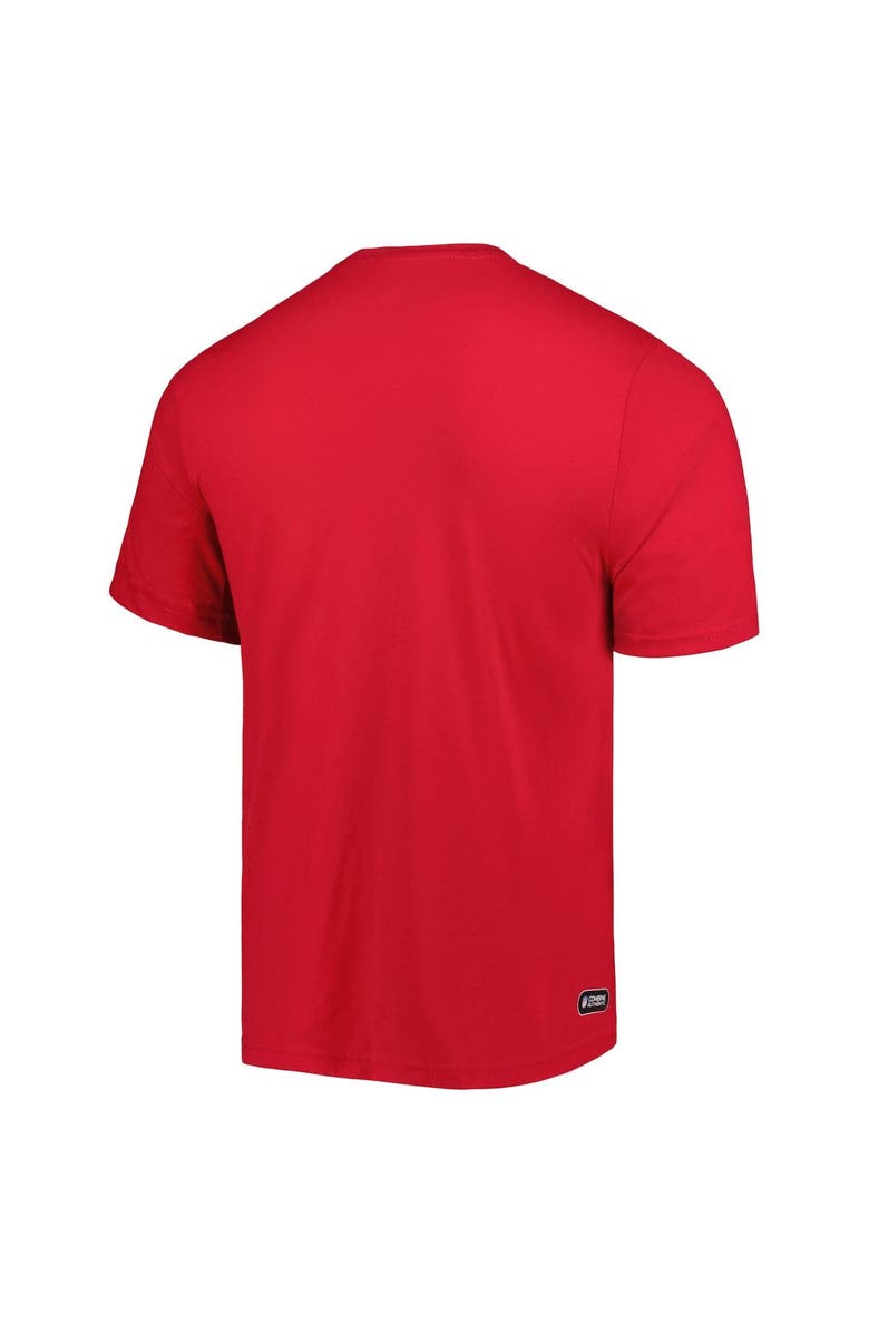 New Era Men's New Era Cardinal Arizona Cardinals Combine Authentic Ball Logo T-Shirt, Alternate, color, Cardinal