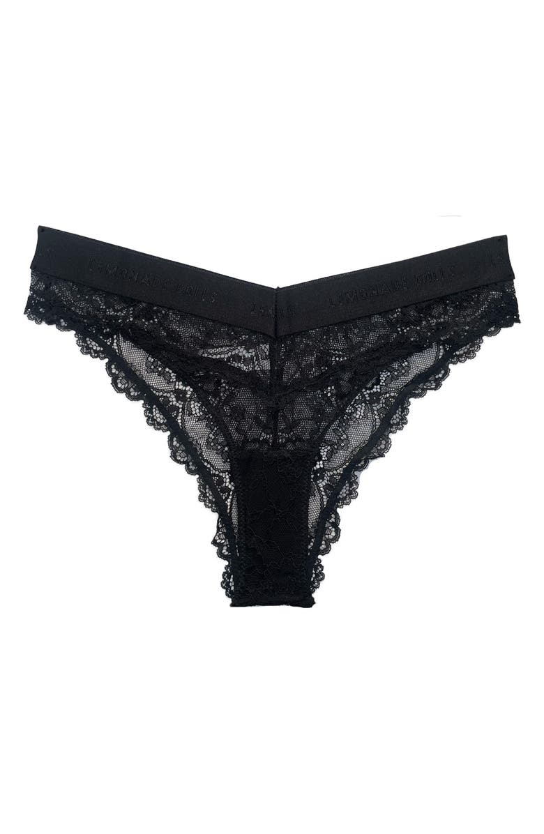 Lemonade Dolls The Picot Lace 2-Pack V-Brazilian Briefs, Main, color, 