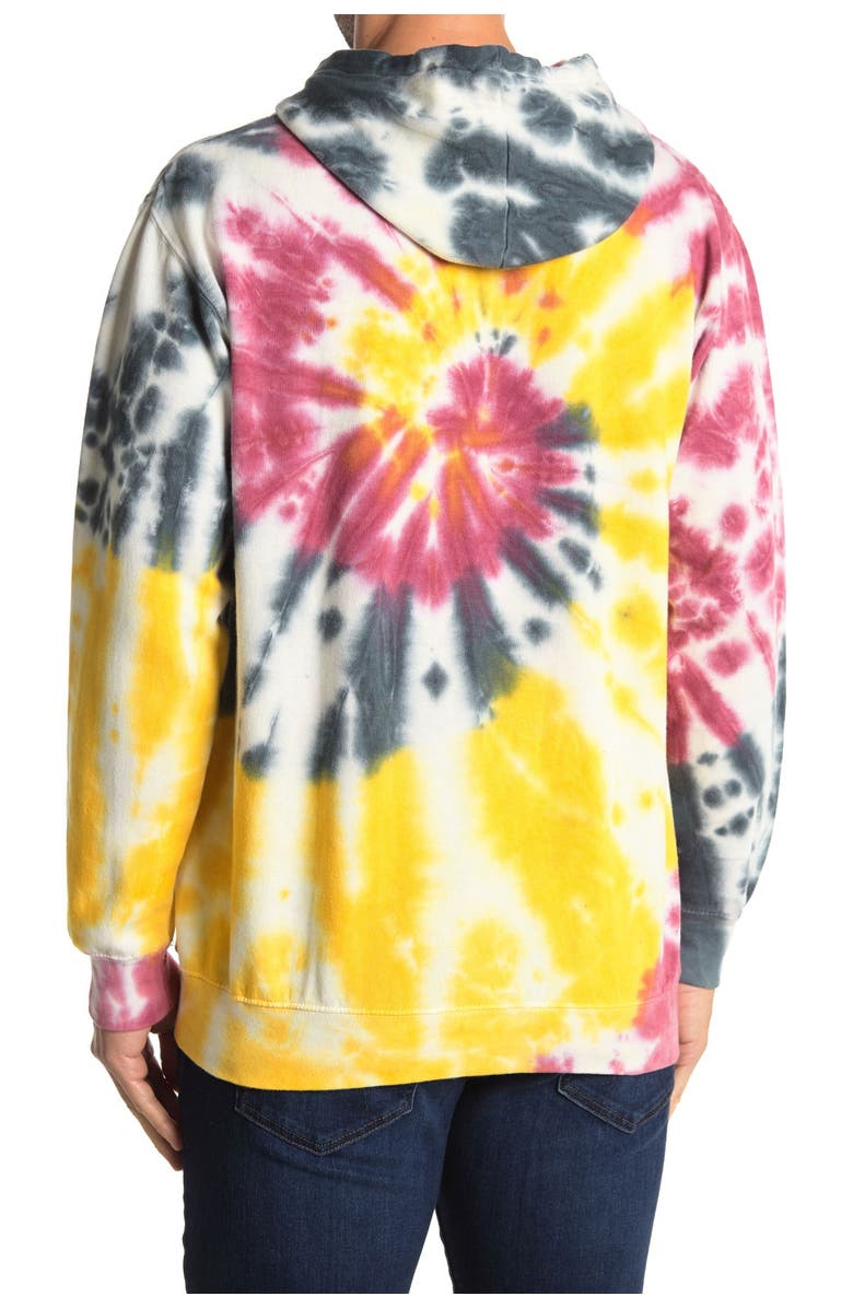 Original Paperbacks Spiral Tie-Dye Hoodie, Alternate, color, 