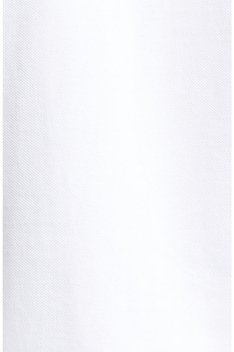 Ami de Coeur Embroidered Cotton Piqué Polo, Alternate, color, BLANC
