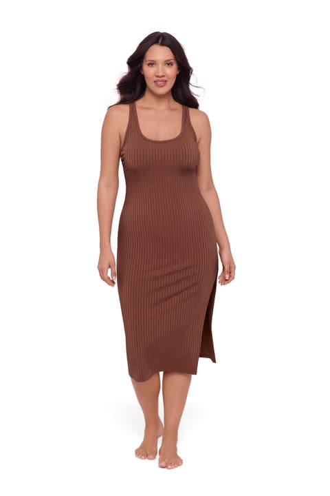 Rib Coverup Dress