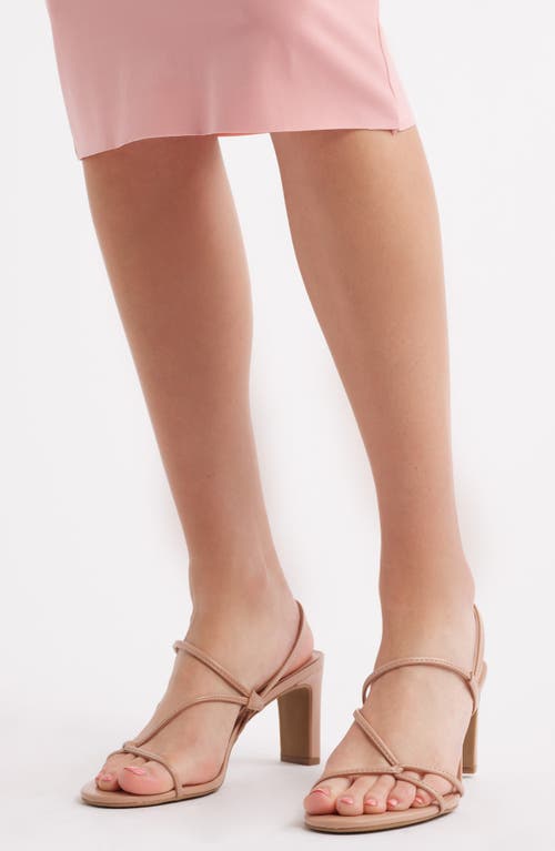 Open Edit Pia Slingback Sandal In Tan Blush