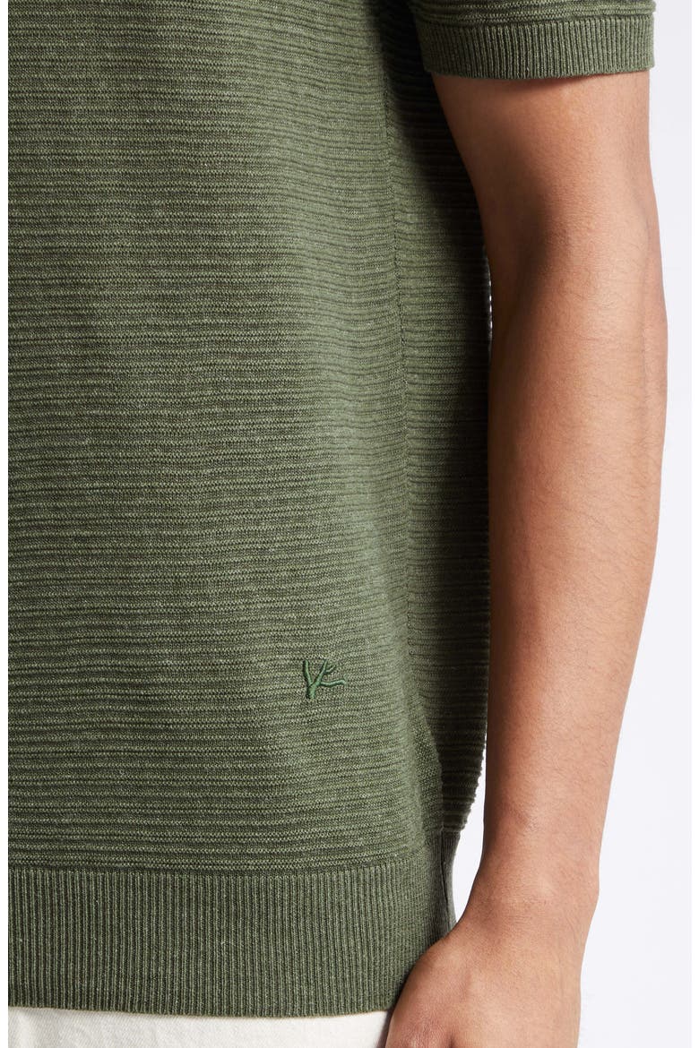 Silk & Linen Polo, Alternate, color, GS566