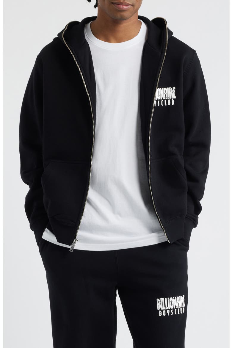 Astro Zip Hoodie, Main, color, BLACK