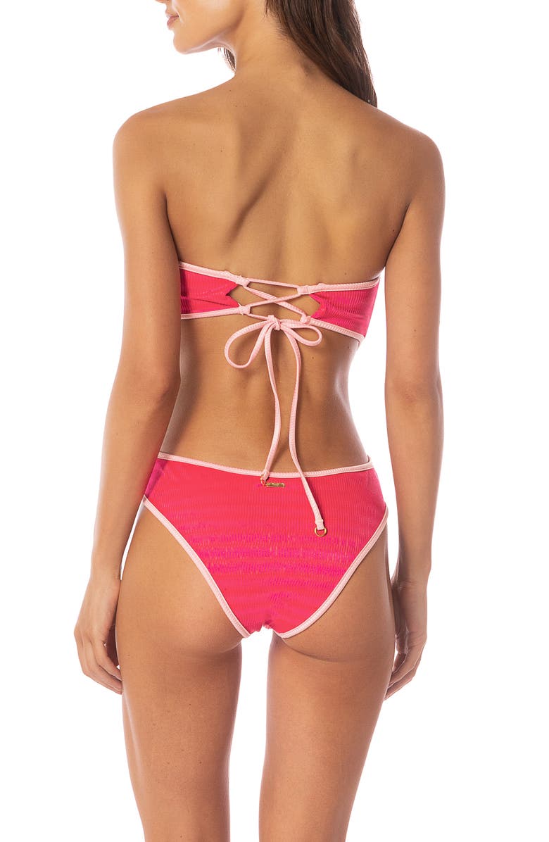 Maaji Cirsium One-Piece Swimsuit, Alternate, color, Red