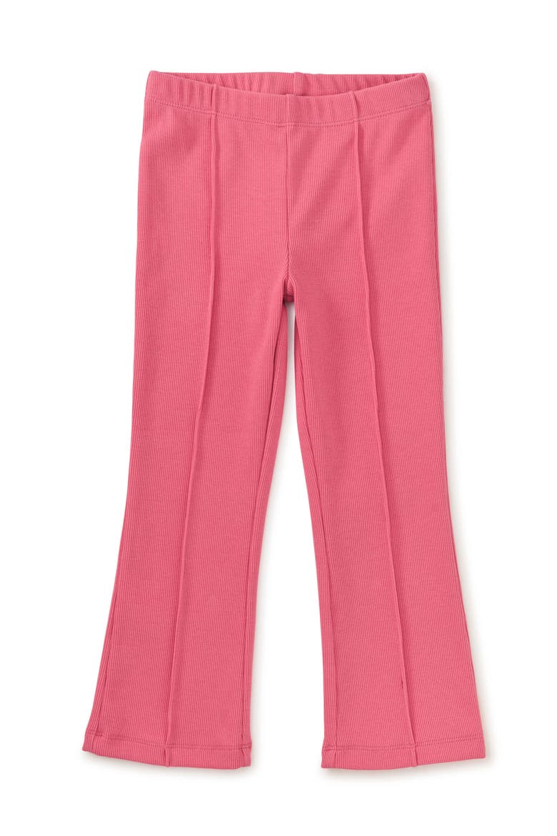 Ribbed Flare Pants, Main, color, Desert Rose