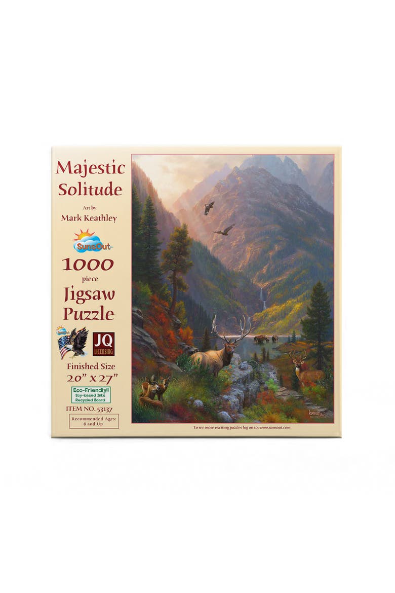 Majestic Solitude 1000 piece Jigsaw Puzzle for Adults, Alternate, color, Multicolor