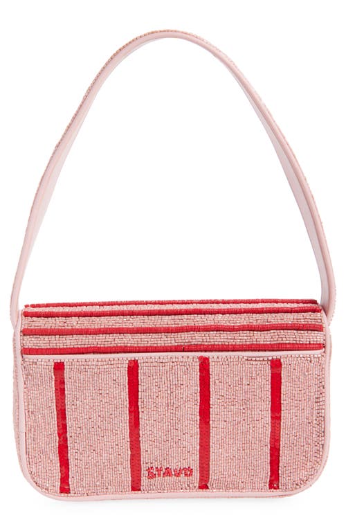 Staud Tommy Beaded Shoulder Bag
