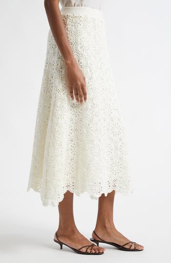 Flower Crochet Skirt