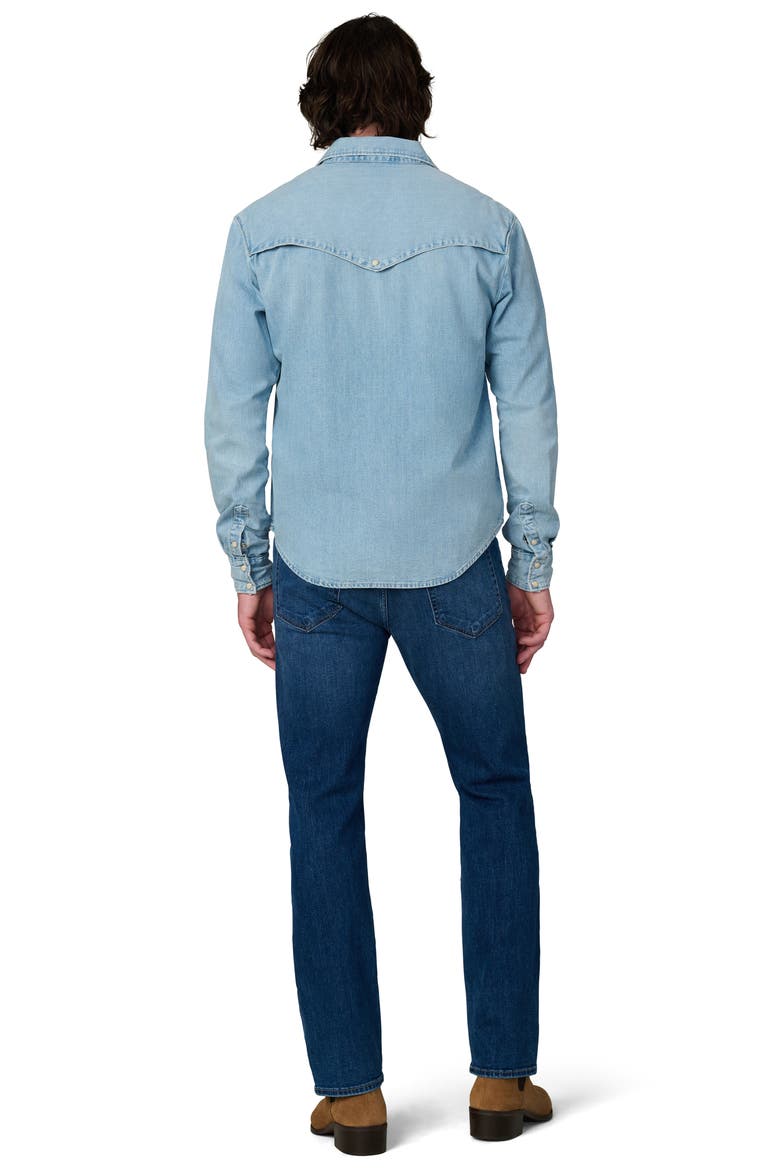 The Wayne Denim Snap-Up Western Shirt, Alternate, color, CANOGA