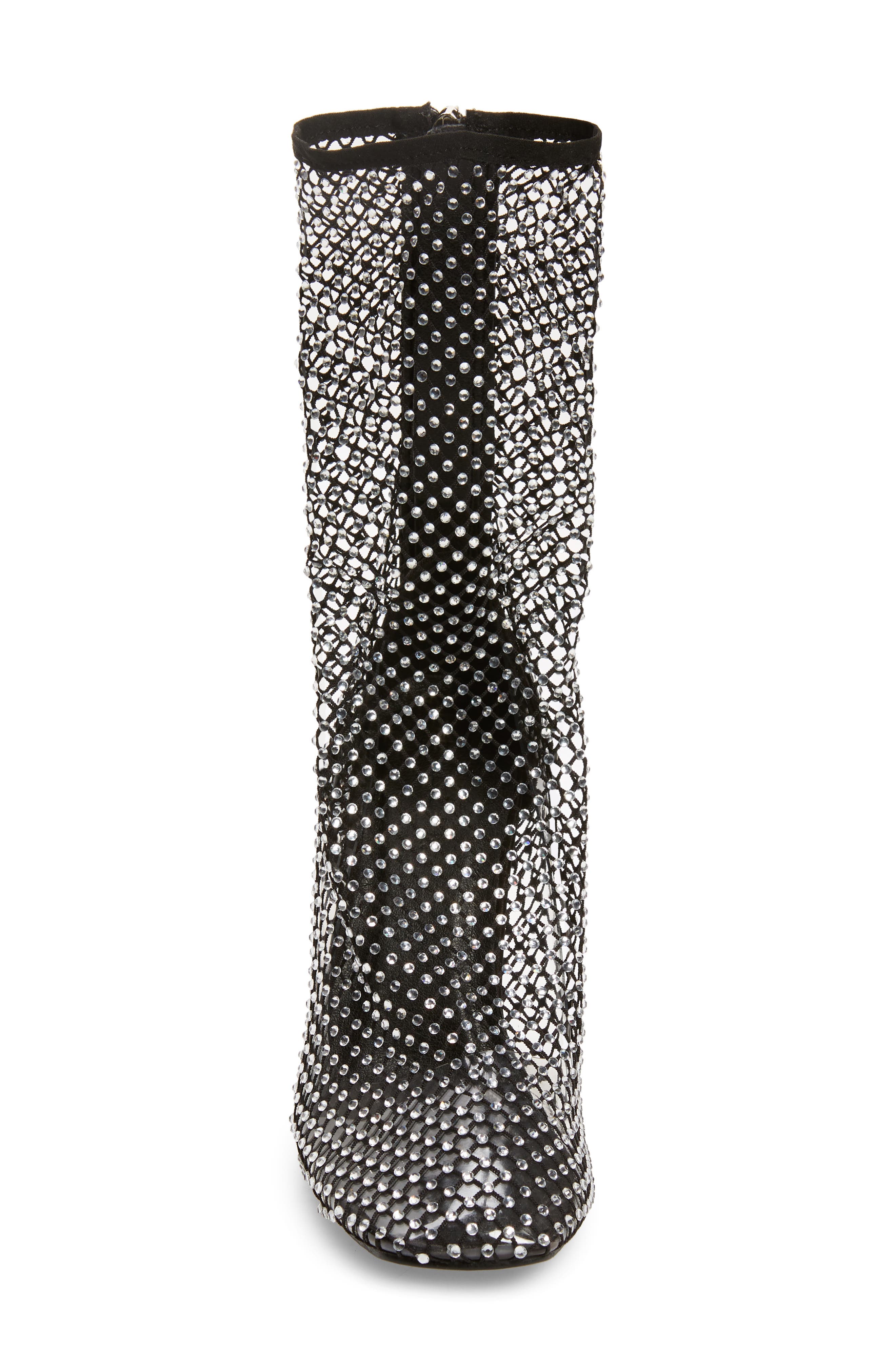 Billini Rhinestone Mesh Bootie, Alternate, color, 