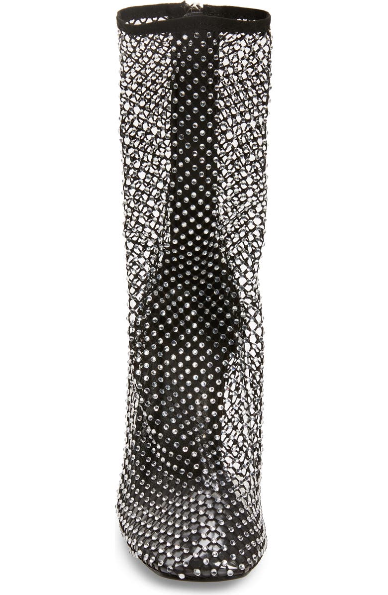 Billini Rhinestone Mesh Bootie, Alternate, color,