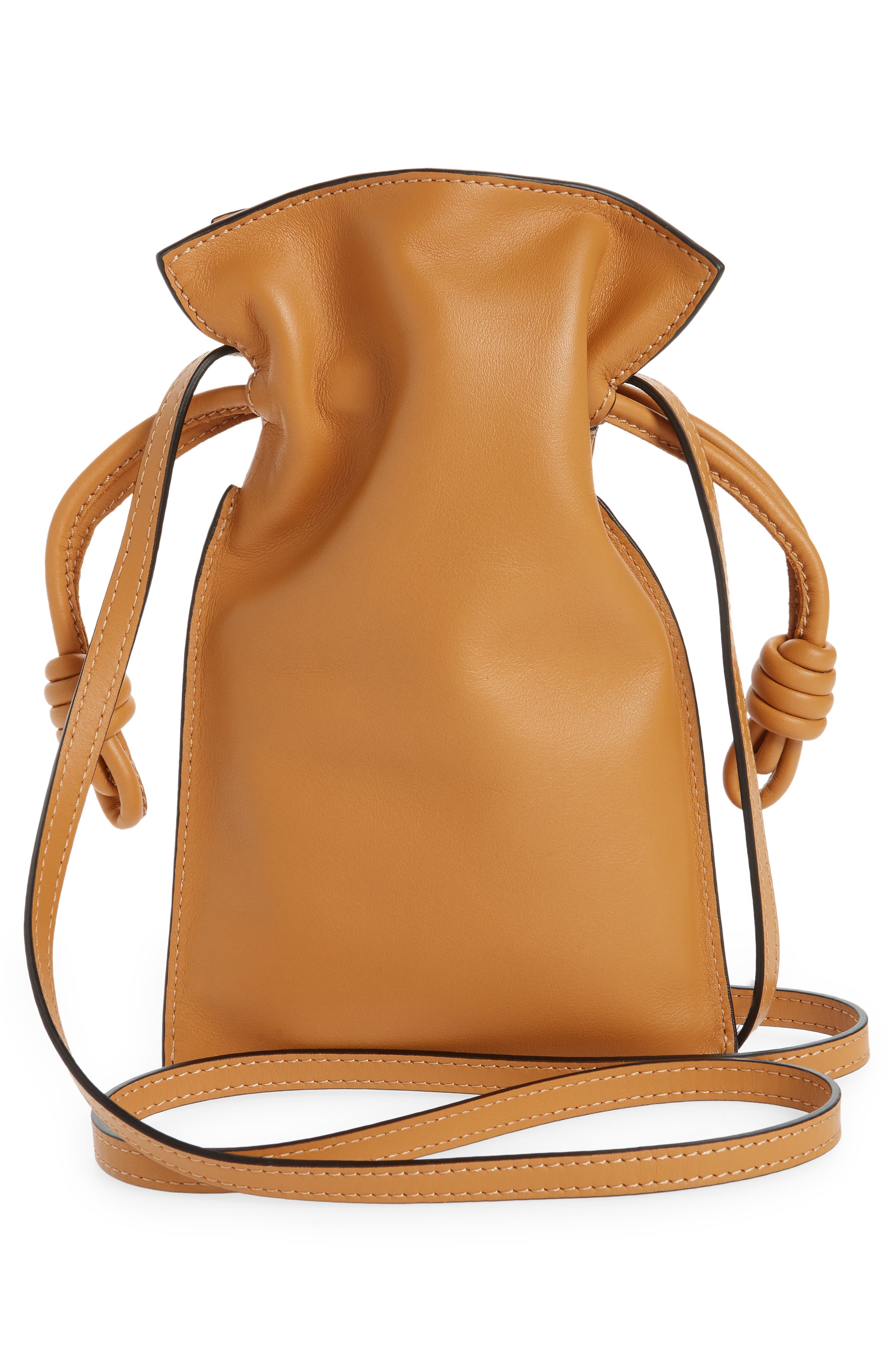 Loewe Flamenco Pocket Leather Crossbody Bag, Alternate, color, 