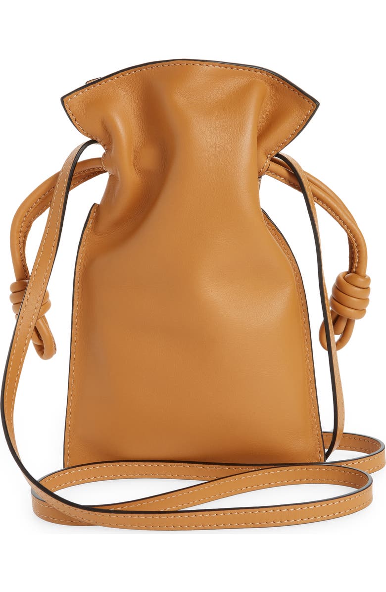 Loewe Flamenco Pocket Leather Crossbody Bag, Alternate, color,