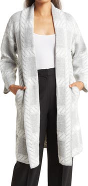 BY DESIGN Chloe Open Patterned Cardigan