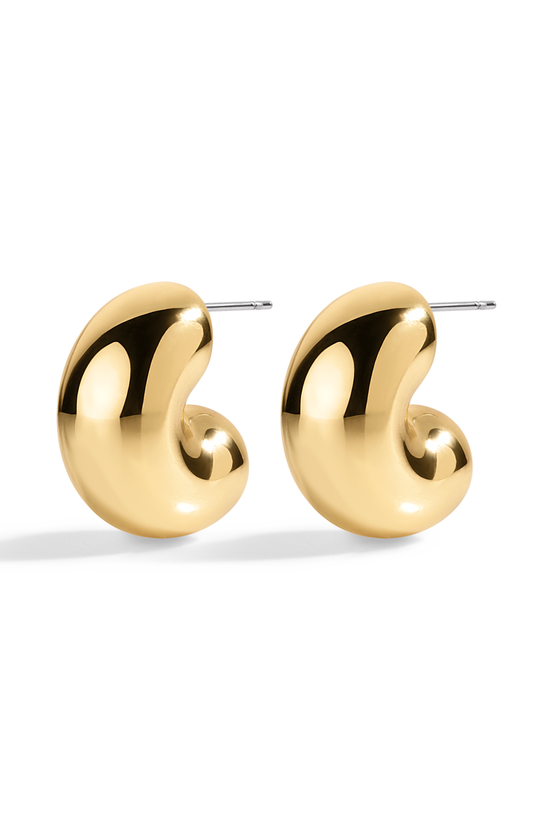 Cloud Hoops, Main, color, Gold
