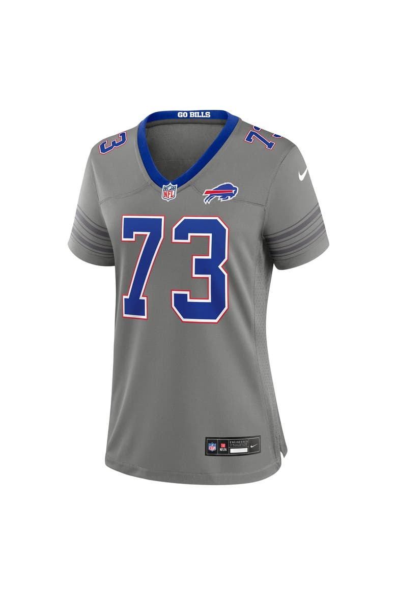 Women's Nike Dion Dawkins Gray Buffalo Bills Nickel City Game Jersey, Alternate, color, Gray