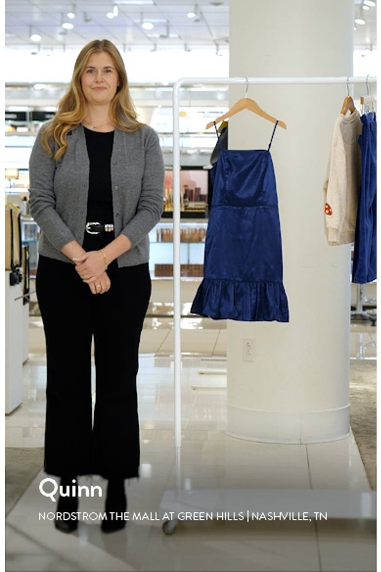 Kids' Ruffle Satin Dress video