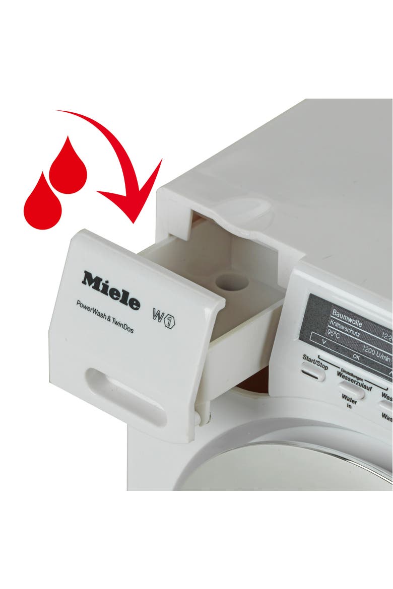 Theo Klein Miele Washing Machine Premium Toys For Kids Ages 3 Years & Up, Alternate, color, White