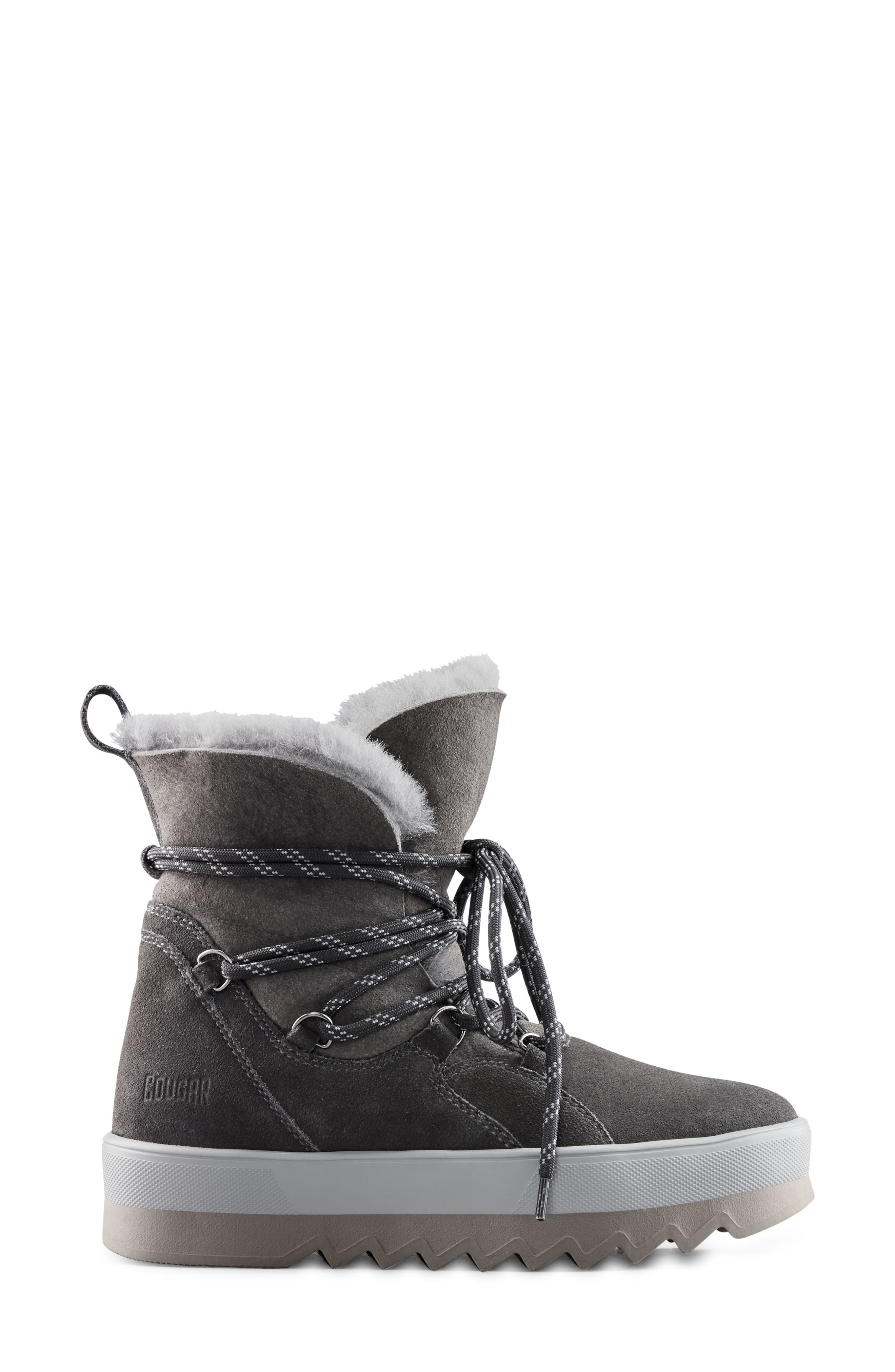Cougar V-Five Waterproof Suede Snow Boot, Alternate, color, 