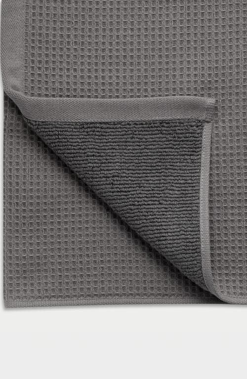 Cozy Earth 4-pack Waffle Washcloths In Gray