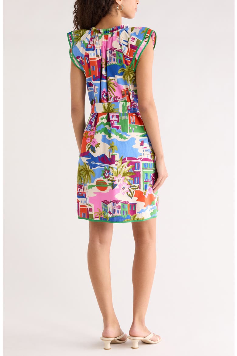 Punta Alta Olera Shift Dress, Alternate, color, CREAM-BLUE-MULTI