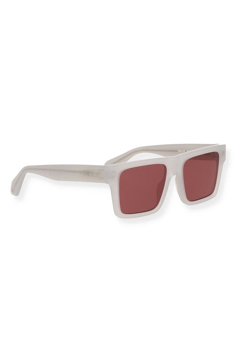 Off-White Lawton 54mm Square Sunglasses, Alternate, color, 