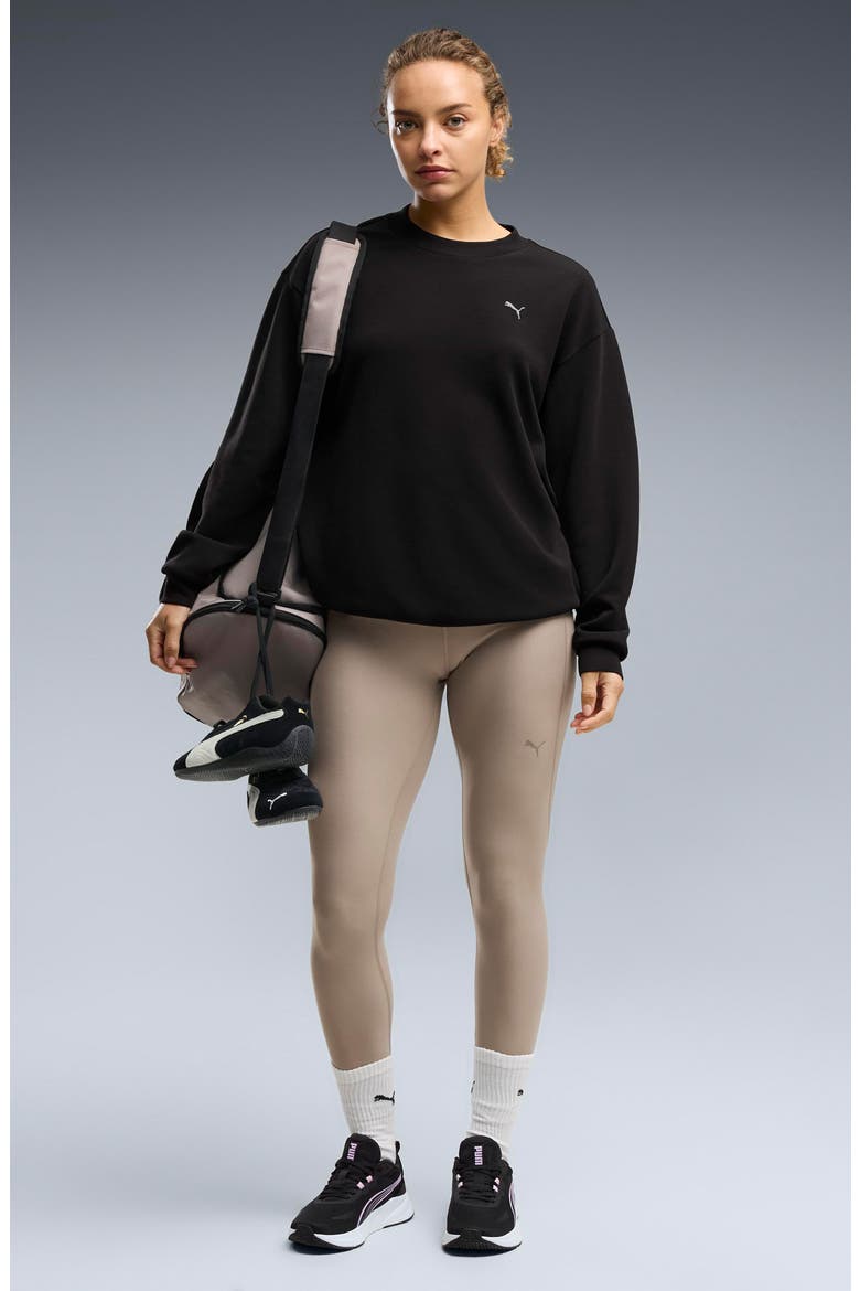 Cloudspun High Waist Performance Tights, Alternate, color, MOUSE GRAY