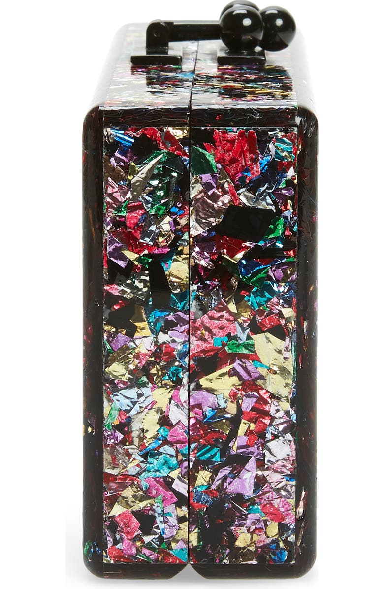 Edie Parker Jean Confetti Box Clutch, Alternate, color,